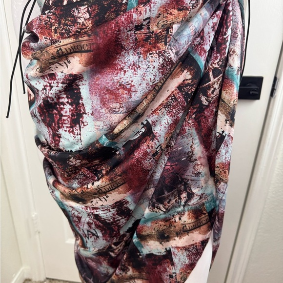 Pretty Little Thing Abstract Print Women's Dress Size 8. B14 - Picture 8 of 16